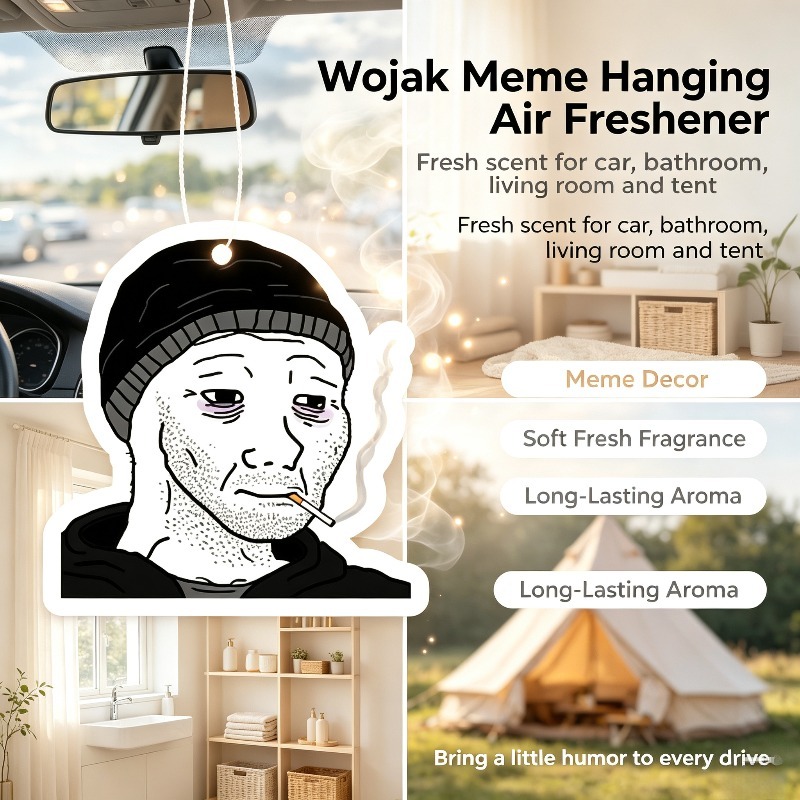 Car Air Freshener - Car Air Freshener Funny Meme Character