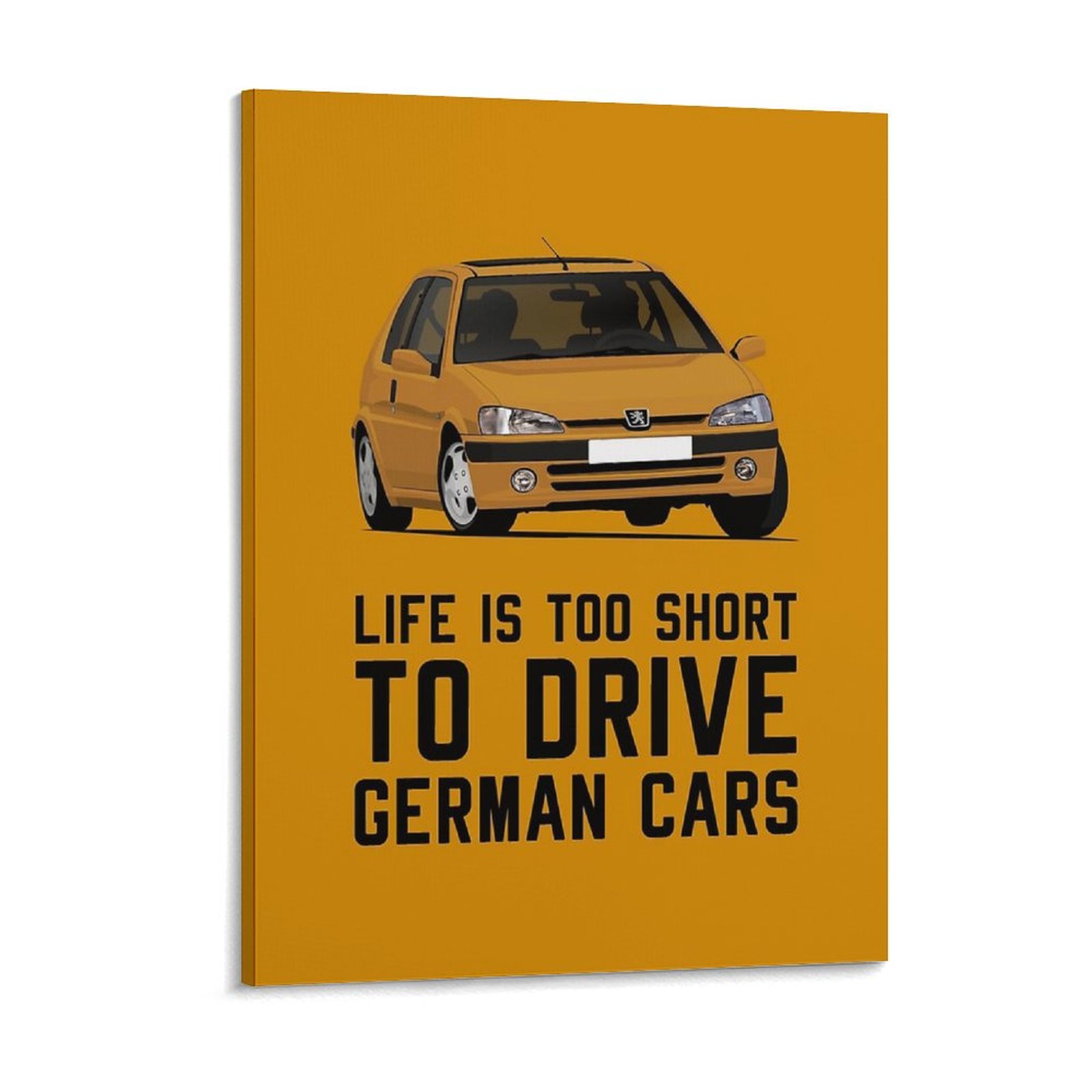 Pug 106 Life Is Too Short To D - Car Mirror review and price
