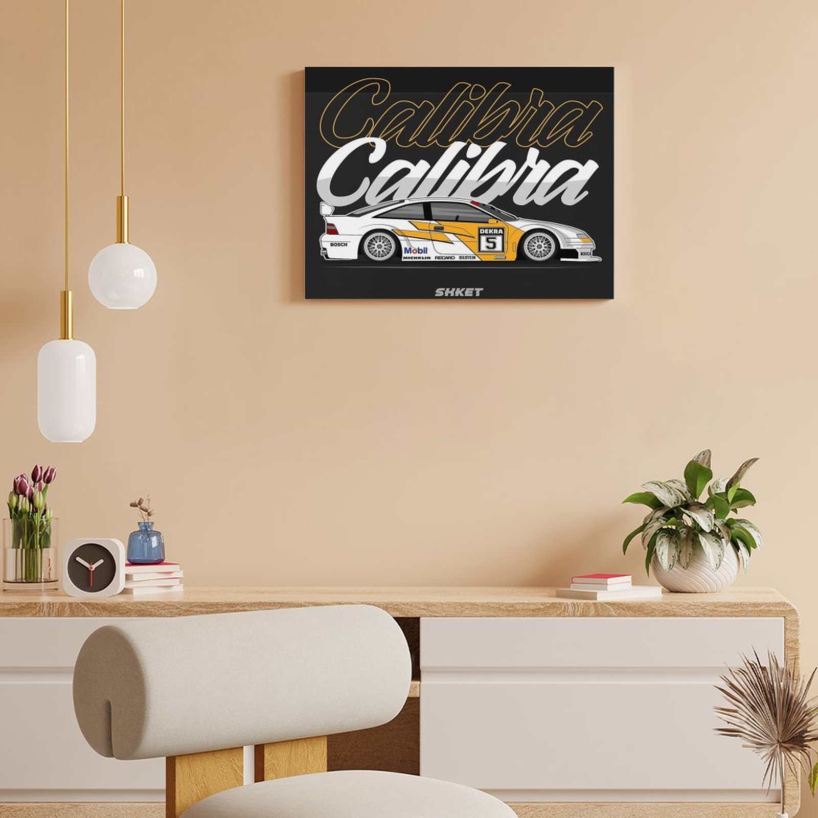 Opel Calibra Dtm Race Car Canv - Car Mirror review and price