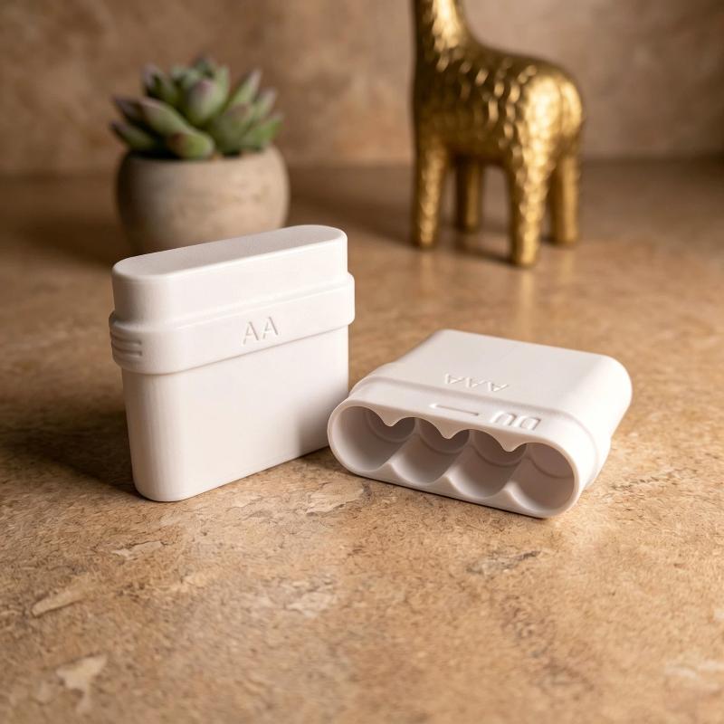4 Slots AA Battery Storage Box - Car Organizer review and price