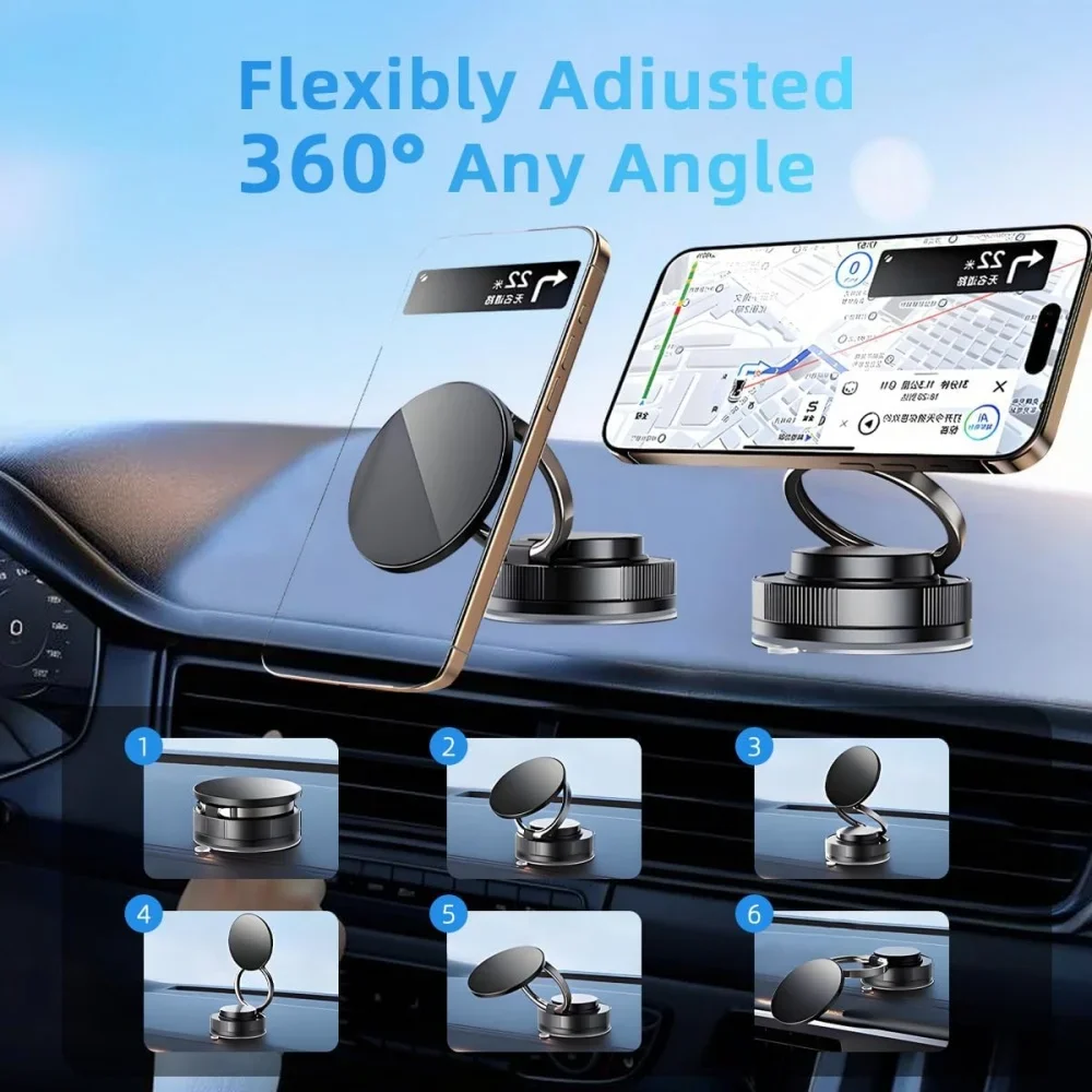 Upgraded 360°Vacuum Magnetic P - Car Vacuum review and price