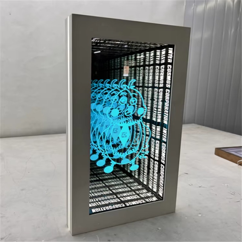 LED Infinity 3D Mirror Buildin - Car Mirror review and price