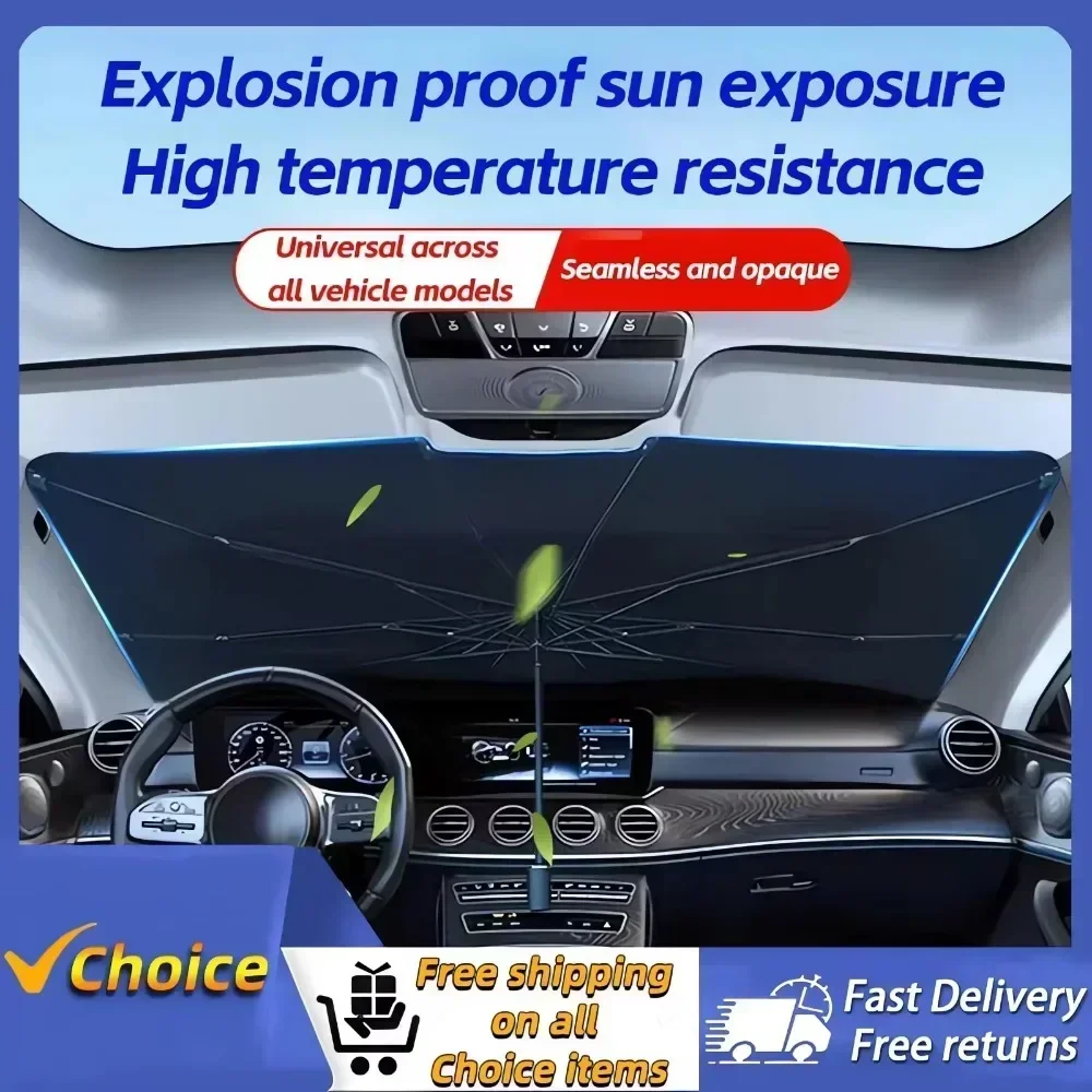 Car Windshield Sun Shade, Fold - Windshield Sun Shade review and price