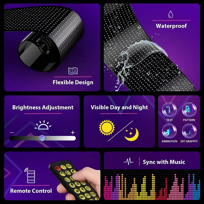Led Display Truck Eye Car Sign - Car Led Light review and price