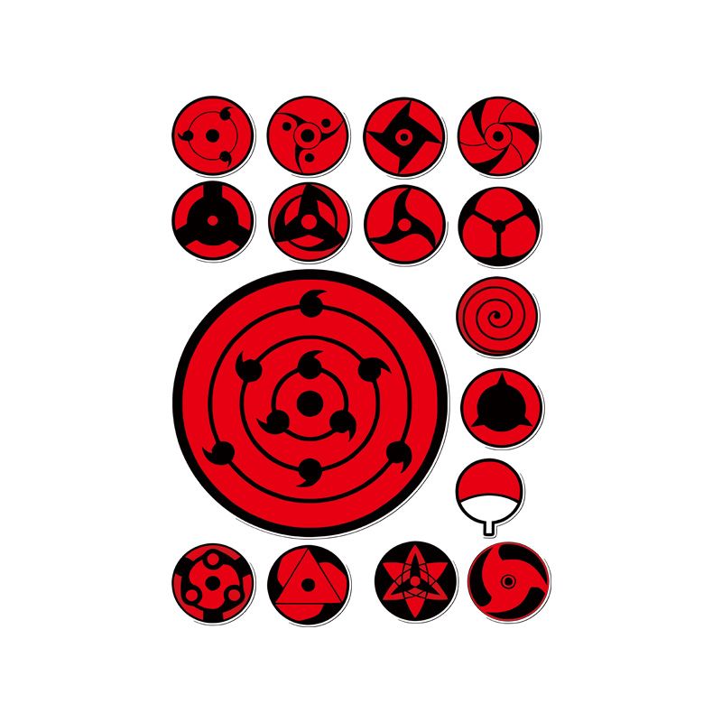Sharingan Eye Die-cut Sticker  - Car Accessories Japanese review and price