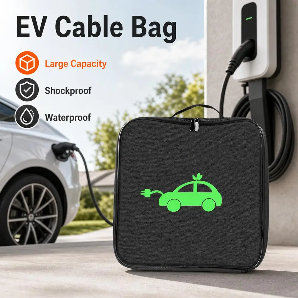 EV Car Battery Jumper Cable Ba - Car Cable Organizer review and price