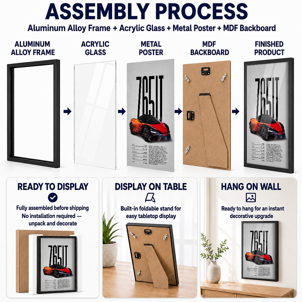 United Kingdom 765LT Car Frame - Car Mirror review and price