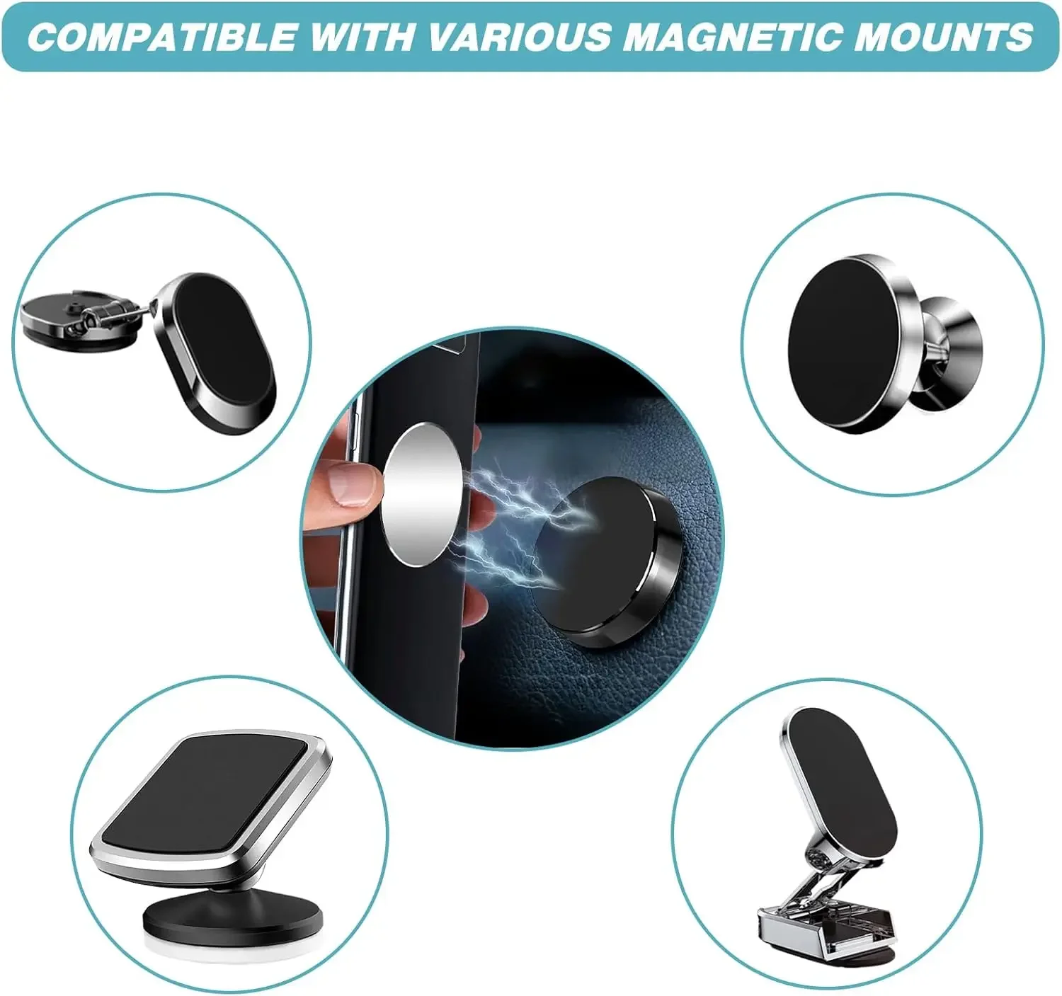 1/50Pcs Ultra Thin Metal Plate - Car Phone Holder review and price