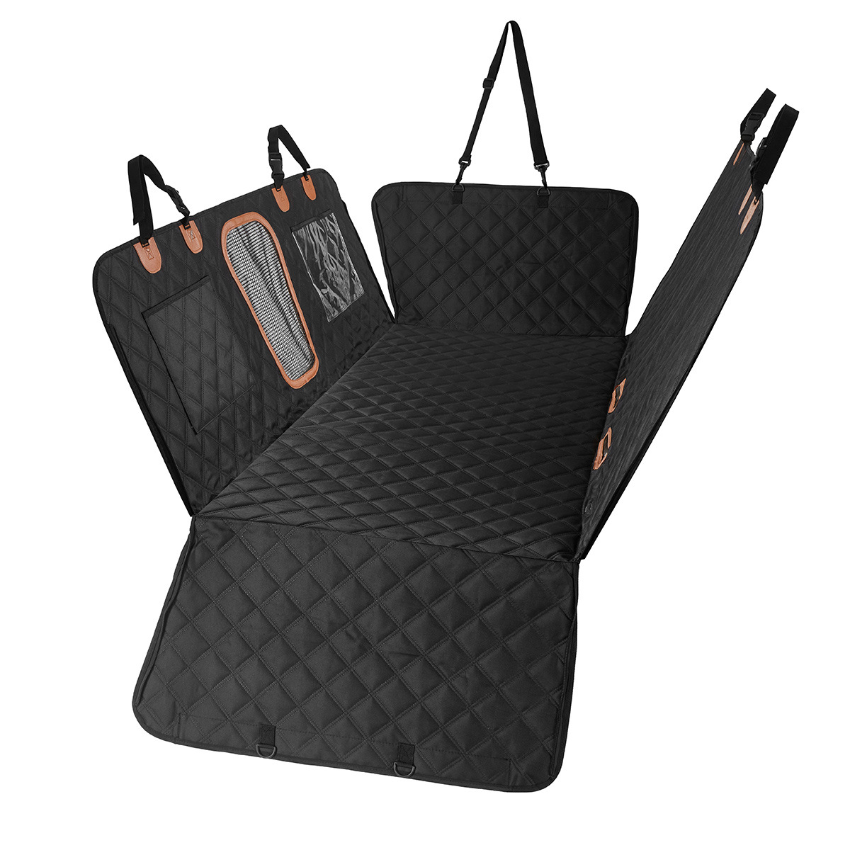 Three-Panel Solid Car Rear-Sea - Car Seat Cover review and price