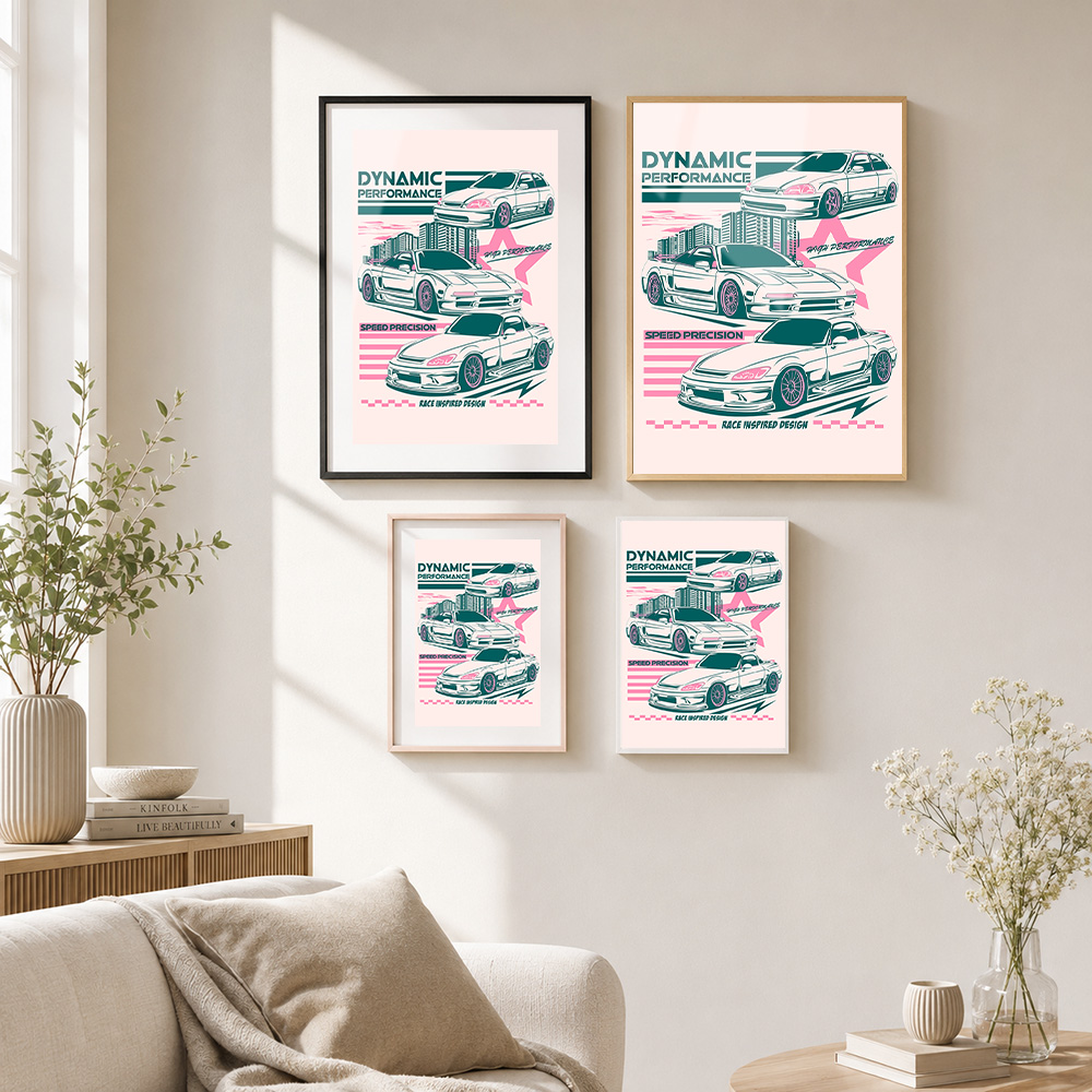 JDM Car Metal Poster With Alum - Car Mirror review and price