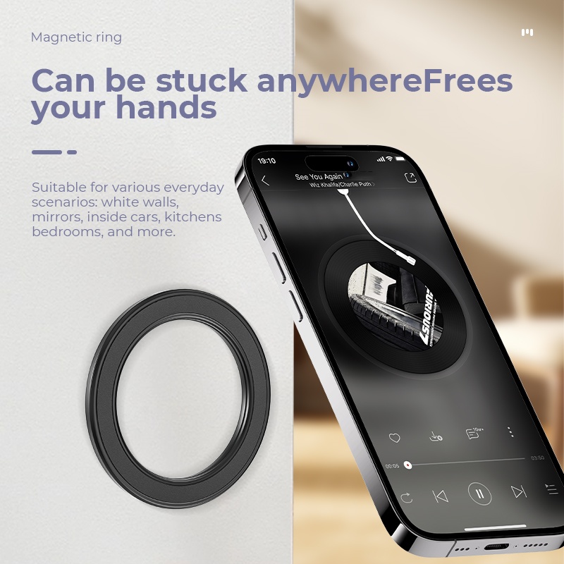 For Magsafe Strong Magnetic Ri - Car Phone Holder review and price