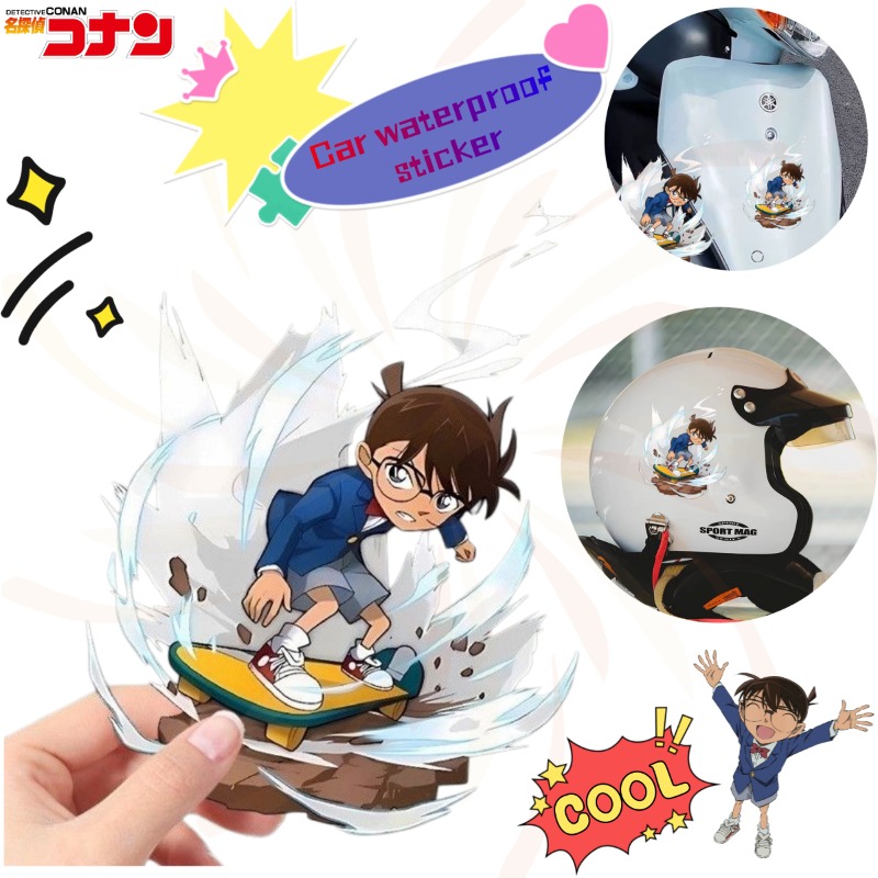 Detective Conan Cartoon Skateb - Car Accessories Japanese review and price