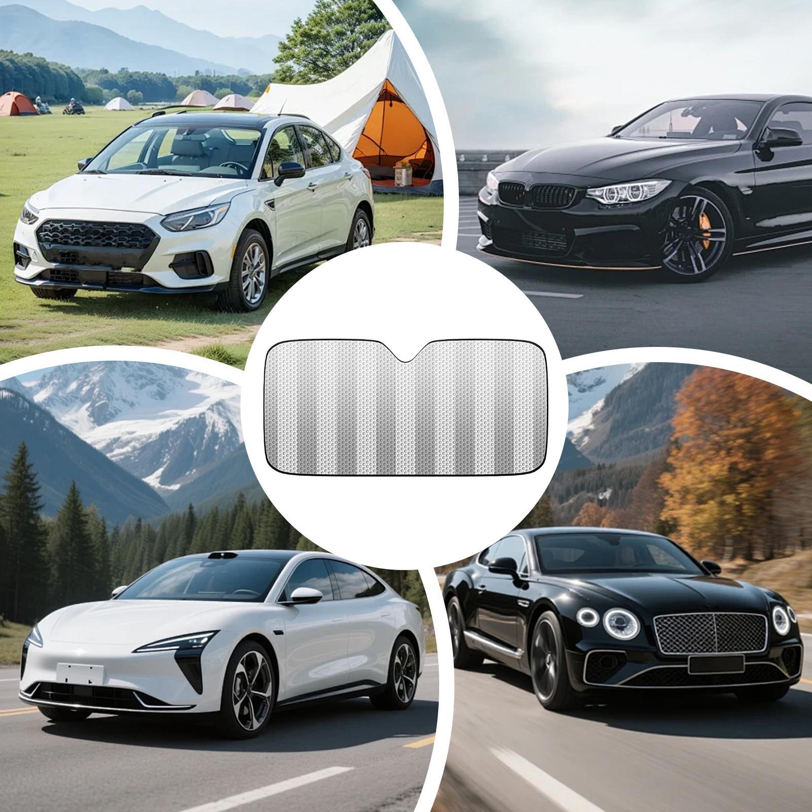 Car Windshield Sun Shade Unive - Windshield Sun Shade review and price