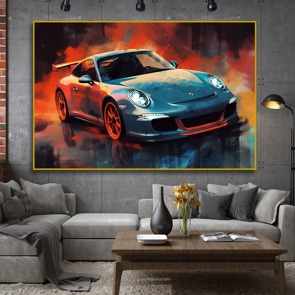 1pc Frameless Canvas Painting  - Car Mirror review and price